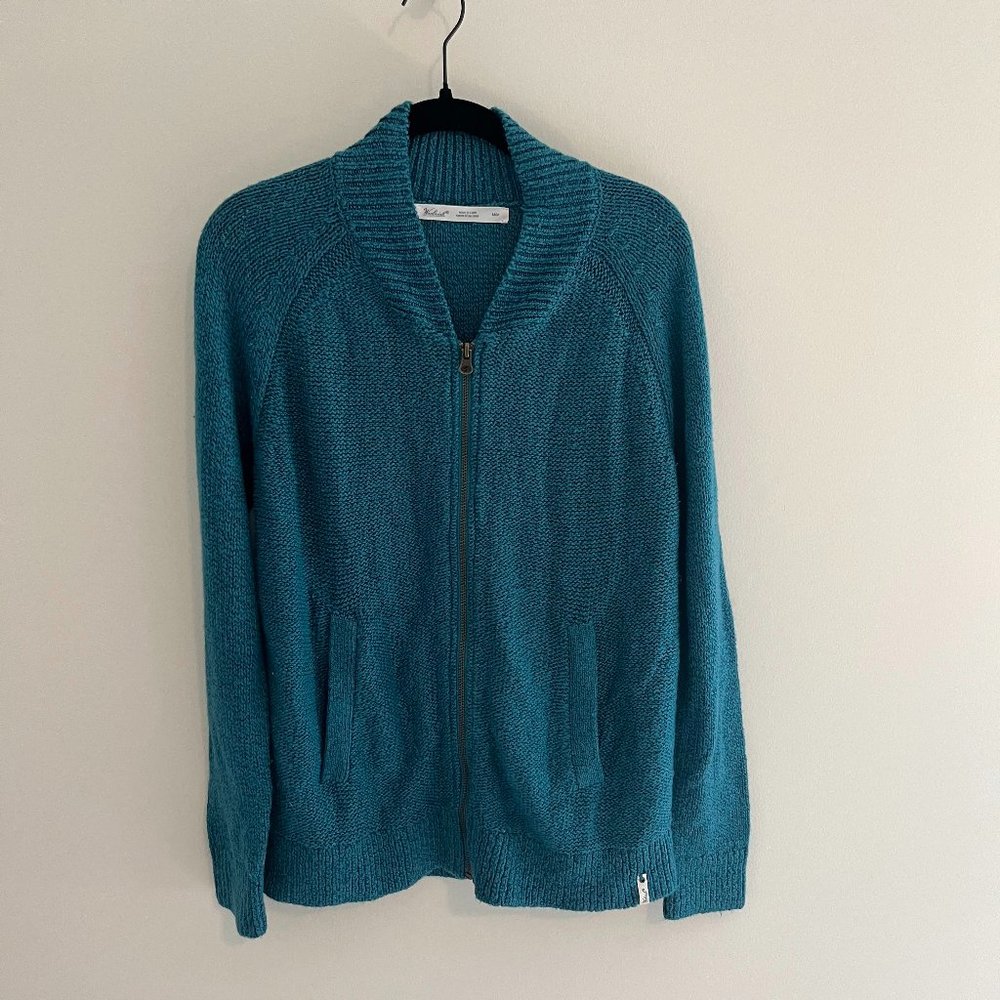 Woolrich Teal Sweater